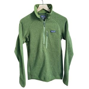 Patagonia Men's Quarter-Zip Green Better Sweater